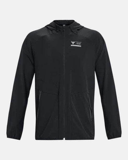 Under Armour קפוצ'ון ג'קט סטורם עמיד במים לגברים - Project Rock